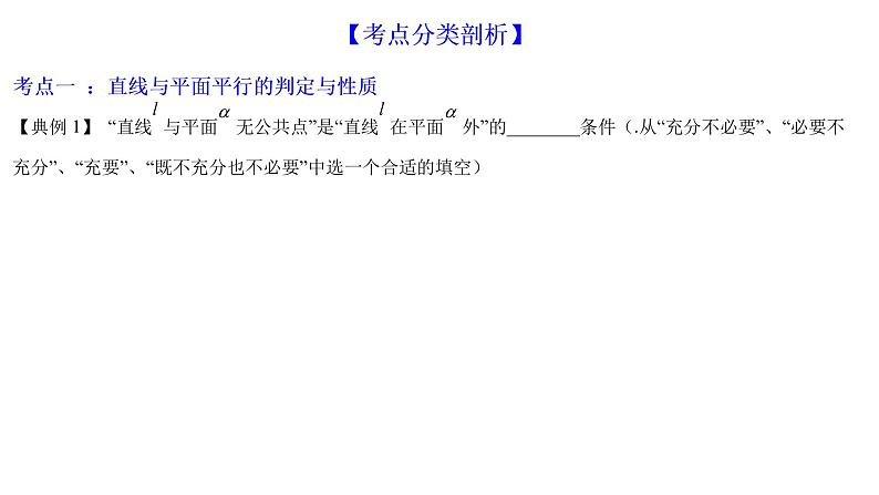 高端精品高中数学一轮专题-直线、平面平行的判定及性质课件PPT05