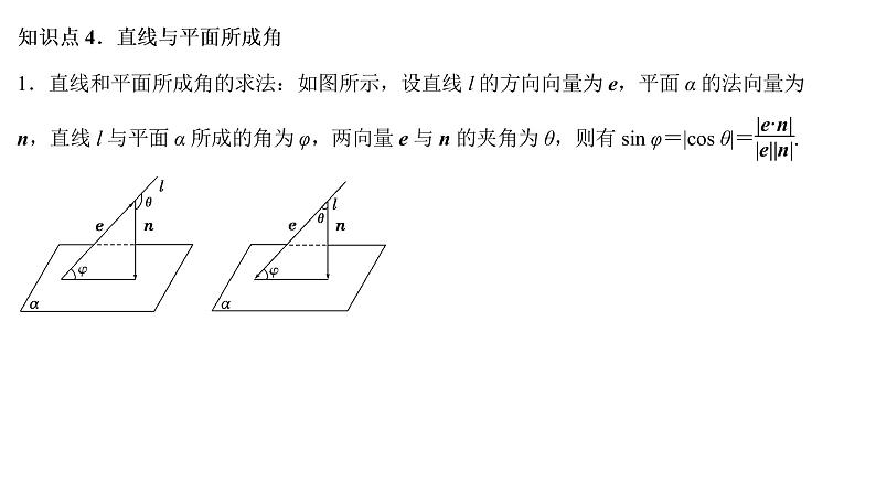 高端精品高中数学一轮专题-立体几何中的向量方法课件PPT第6页