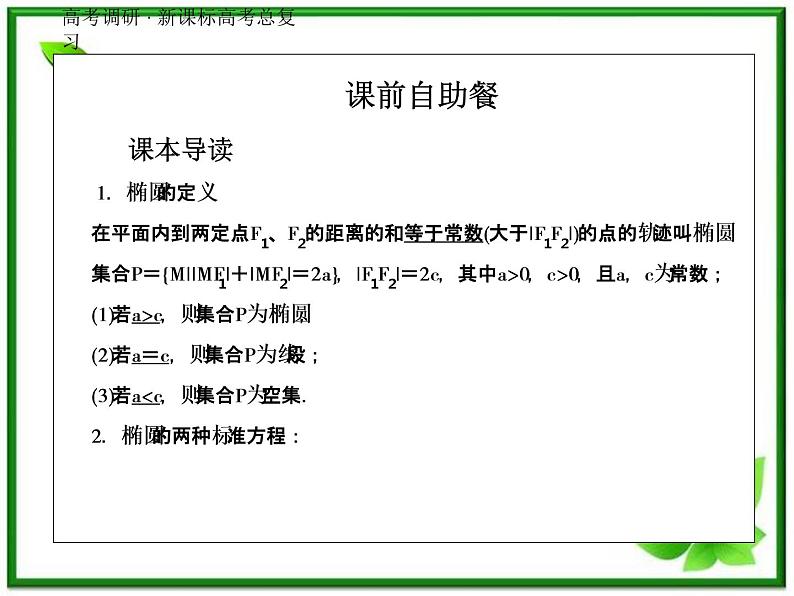 2012一轮复习全套复习课件--《第九章 平面解析几何》9-5教案04