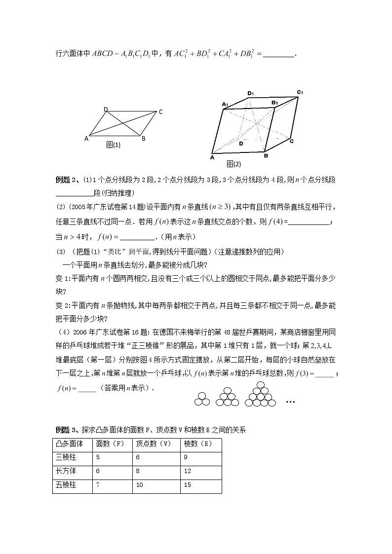 高中数学：1.1.3《归纳推理-类比推理》教案2（北师大版选修2-2）第2页