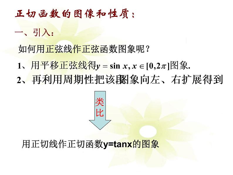 2013高中新课程数学（苏教版必修四）《1.3.2.4 正切函数的性质与图象》课件303