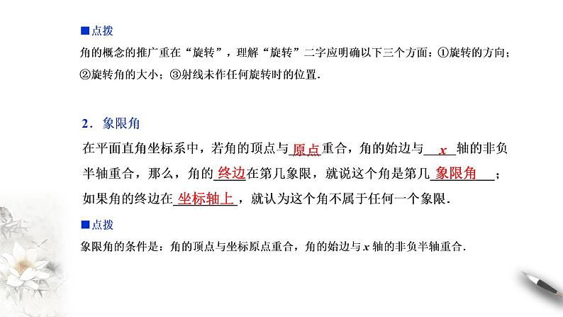 精品高中数学一轮专题-任意角课件第4页