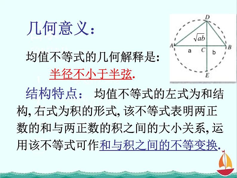 江西省信丰县高中数学课件 《基本不等式复习》 新人教A版选修4-505