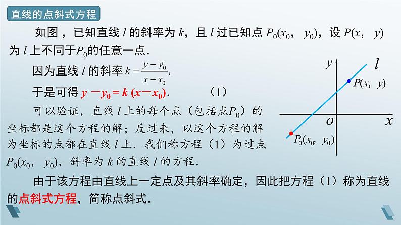 2.2.1 直线的点斜式方程 课件08