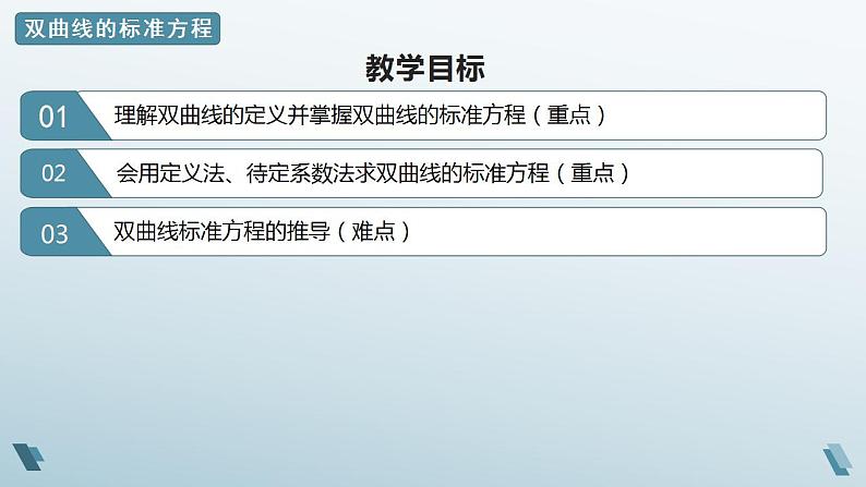 3.2.1 双曲线的标准方程 课件第2页