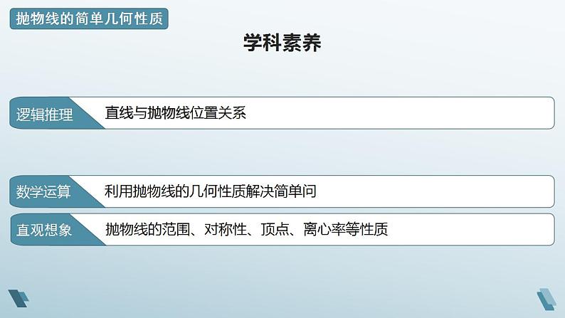 3.3.2 抛物线的简单几何性质（第一课时）课件03