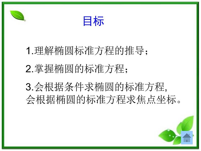 数学：2.2《椭圆》课件（新人教B版选修2-1）03