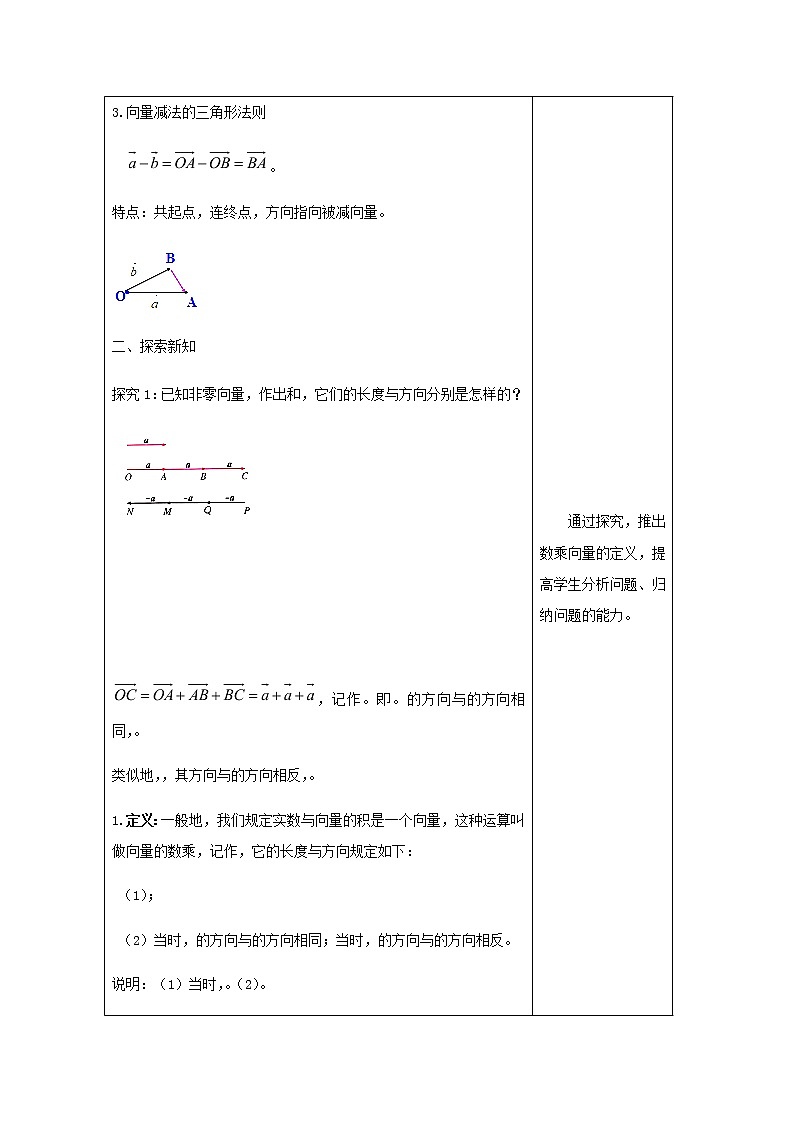 2021年高中数学新人教A版必修第二册 6.2平面向量的运算 教案(5)03