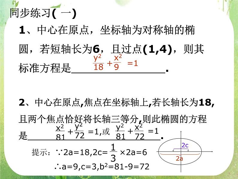 高中数学课件：椭圆的几何性质103