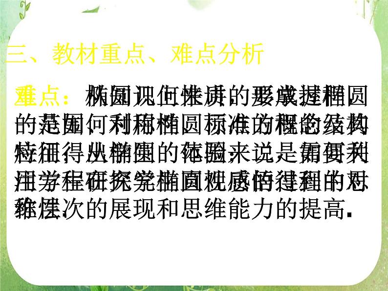 高中数学课件：椭圆的简单几何性质说课06