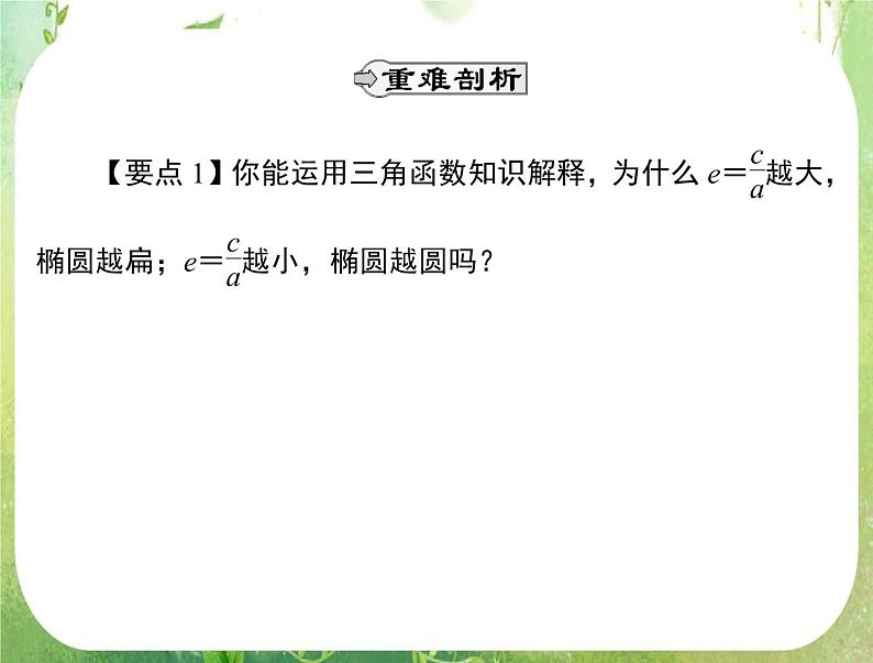 2012高二数学例题剖析课件二章 2.2.3 《椭圆习题课》（人教A版选修2-1）第4页