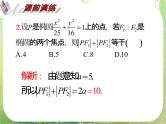 2012届高考数学（理科）一轮复习课件（人教版）第10单元第59讲 椭圆