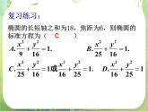 高中数学课件：椭圆的几何性质1（简单性质）