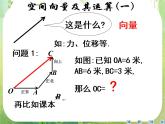 数学：3.1《空间向量及其运算》课件四（新人教A版选修2-1）