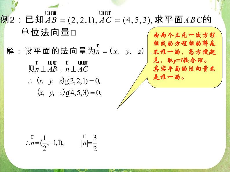 《立体几何中的向量方法》课件3（22张PPT）（新人教A版选修2-1）06