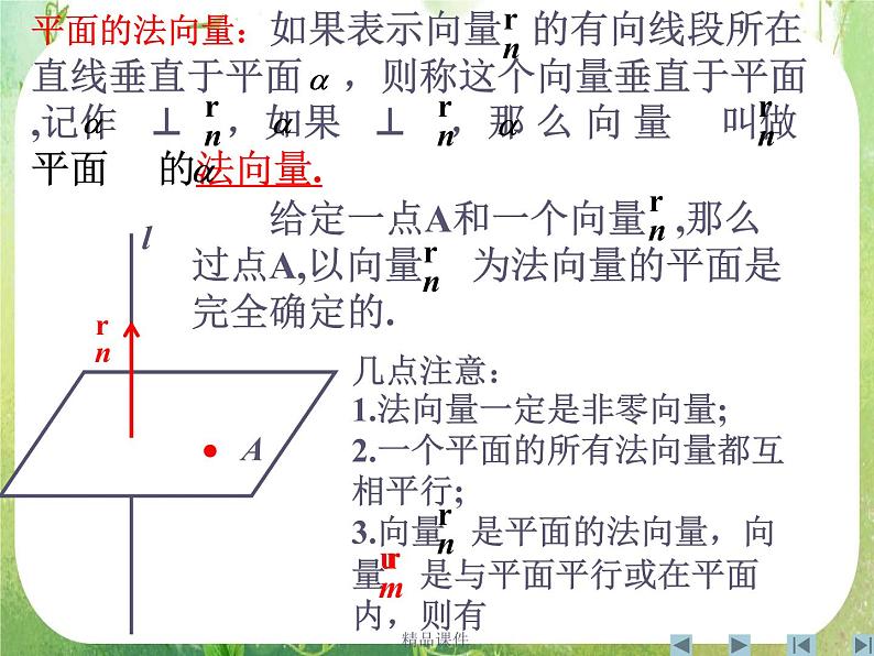 《立体几何中的向量方法》课件4（17张PPT）（新人教A版选修2-1）06