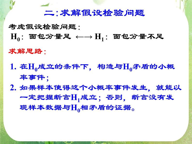 吉林省长岭县第四中学高二数学：《独立性检验的基本思想及其初步应用》课件04