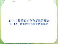 高中数学人教版新课标A选修1-23.1数系的扩充和复数的概念课堂教学课件ppt