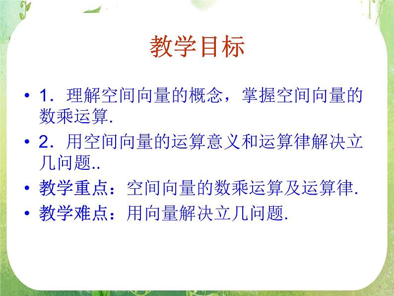 《空间向量及其运算》课件8（18张PPT）（新人教A版选修2-1）03