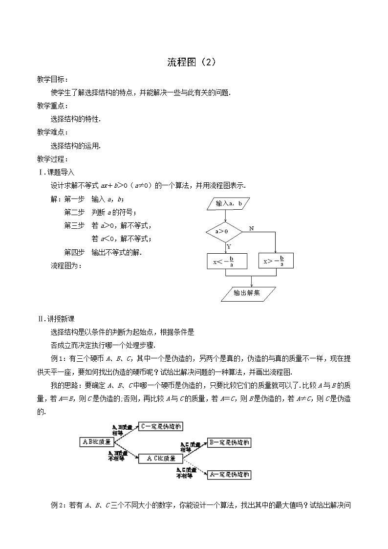 《流程图》教案1（2）第1页