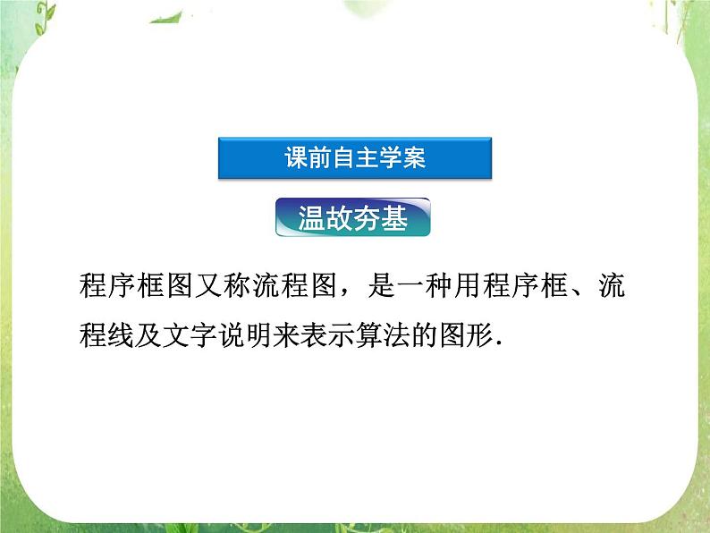 2013高二数学新课程 4.1《流程图》课件3（新人教A版选修2-1）04