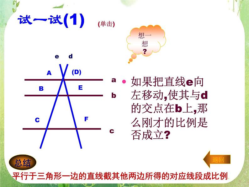 数学：《平行线分线段成比例定理》课件四（新人教A版选修4-1）第4页