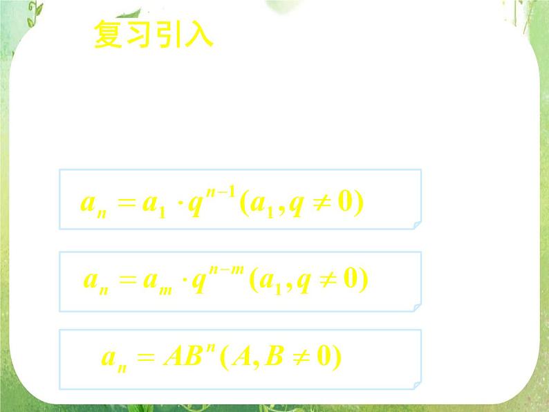 《等比数列（二）》新人教数学A版必修五课件第3页