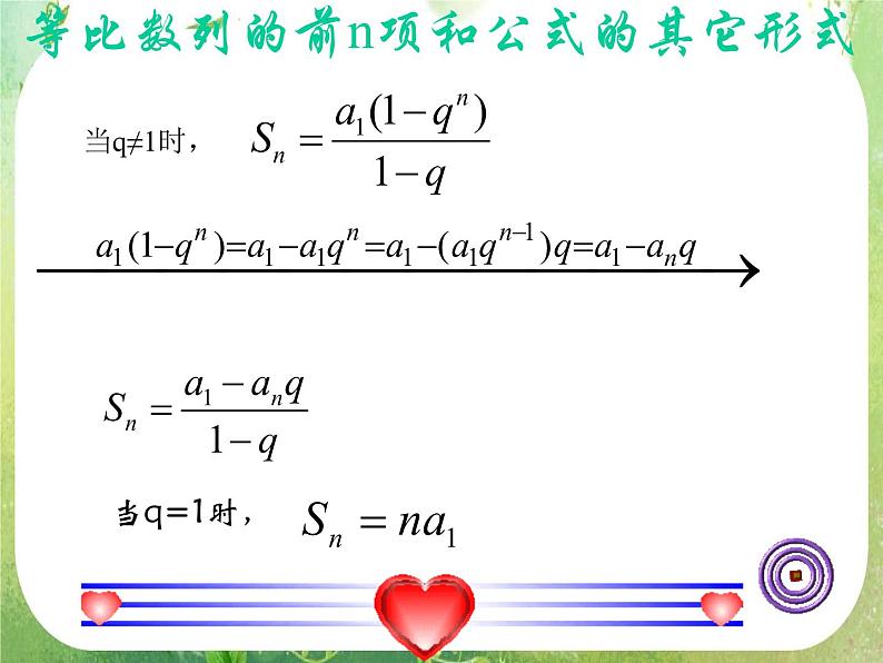 《等比数列的前n项和》课件5（15张PPT）（人教A版必修5）第7页