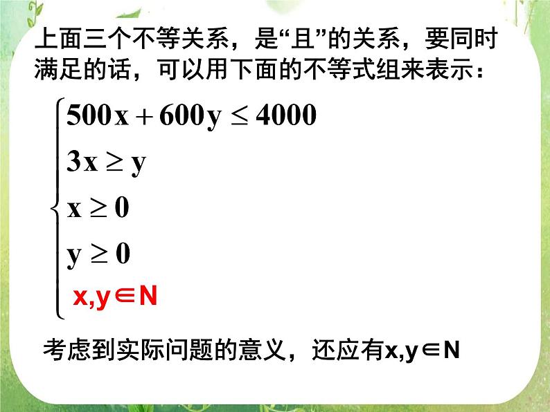 湖南省桃江四中高一数学人教A版必修5 3.1.1《不等关系与不等式》课件08