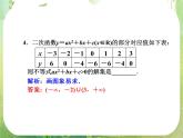 【把握高考】2013高三数学最新专题课件 第六章6.3《一元二次不等式及其解法》（文数）人教版必修5