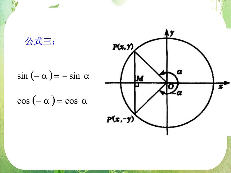 数学：1.3《三角函数的诱导公式》课件（新人教A版必修四）07