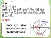 浙江省乐清市白象中学高中数学课件 1.3 三角函数的诱导公式