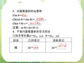 【把握高考】2013高三数学最新专题课件 第七章7.3《平面向量的数量积》（文数）人教版必修4