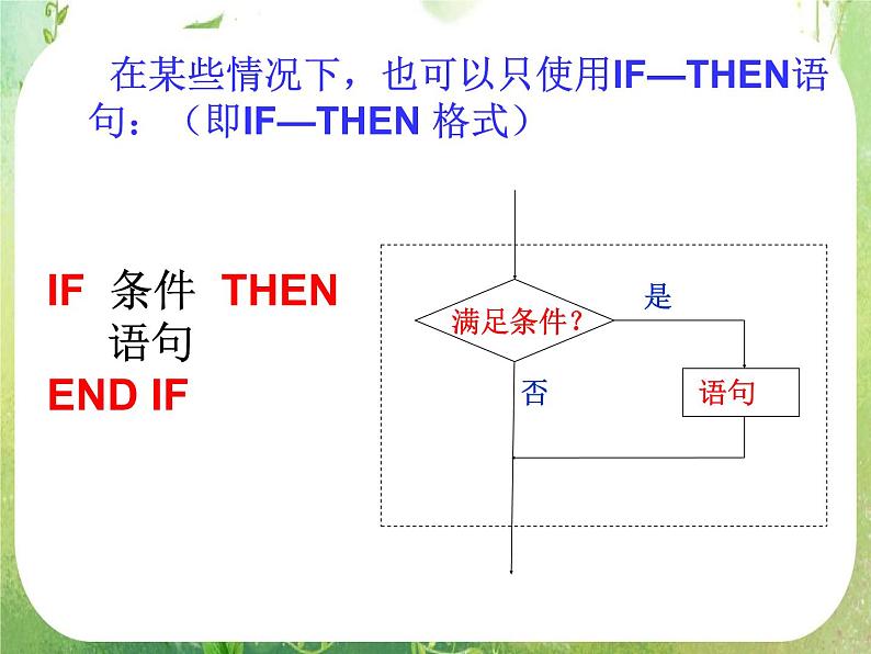 数学：1.2.2《条件语句》课件（人教A版必修3）04