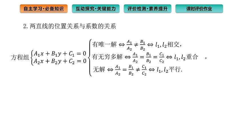 2.3.1 两条直线的交点坐标 课件（46张）高中数学新人教A版选择性必修第一册（2021年）06