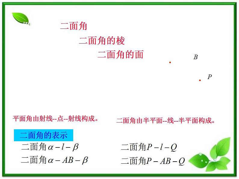 数学：3.2.4《二面角及其度量》课件（1）（新人教B版选修2-1）07