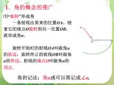 湖南省新田县第一中学高中数学人教A版必修4：《任意角》课件