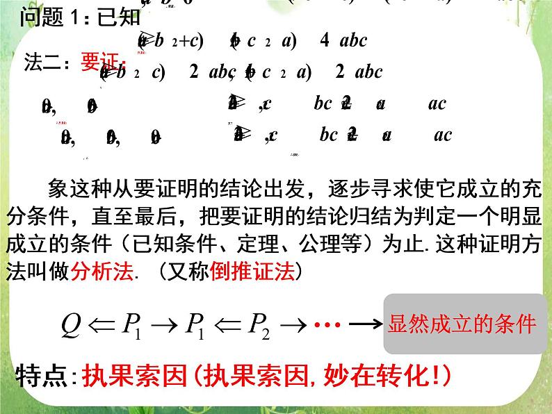 2013高二数学新课程 2.2.1《综合法和分析法》课件2第5页