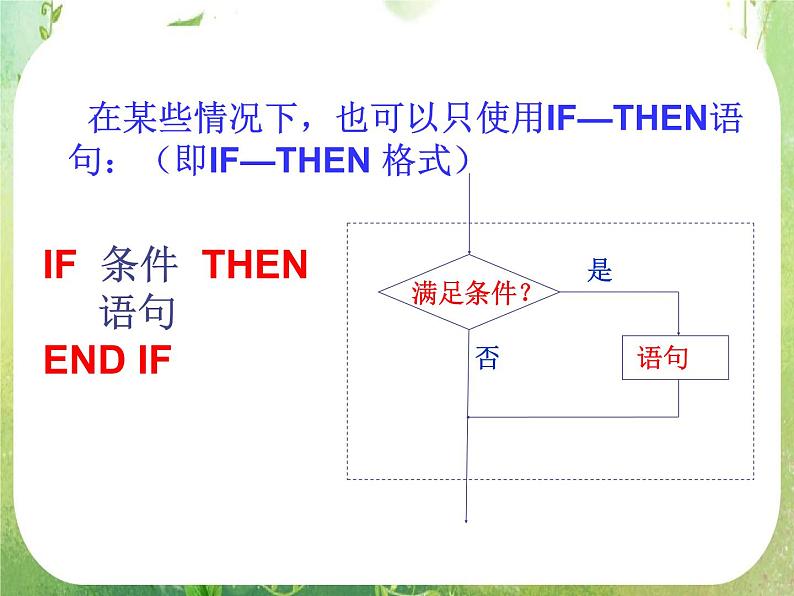 甘肃省金昌市第一中学高一数学《算法》复习课（2）（新人教A版必修3）课件PPT08