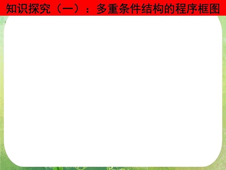 高一数学人教A版必修3课件：1.1.4 《程序框图的画法》第2页