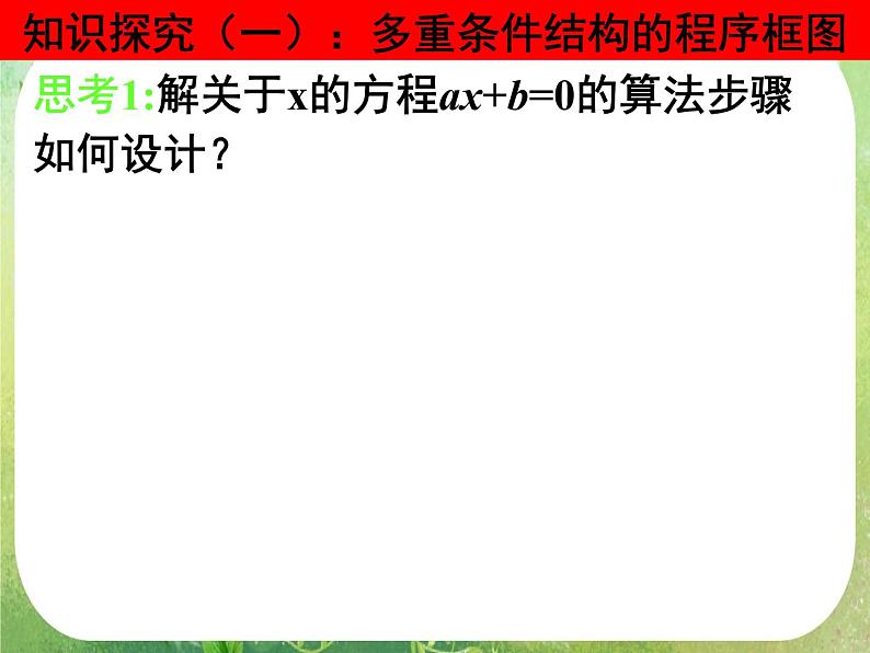 高一数学人教A版必修3课件：1.1.4 《程序框图的画法》第3页