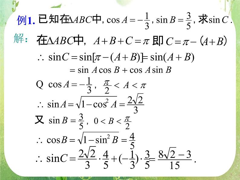 《两角和与差的正弦、余弦、正切》课件21（16张PPT）第2页