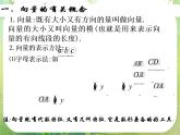 广东省连州市连州中学高二数学课件《平面向量》新人教版必修4