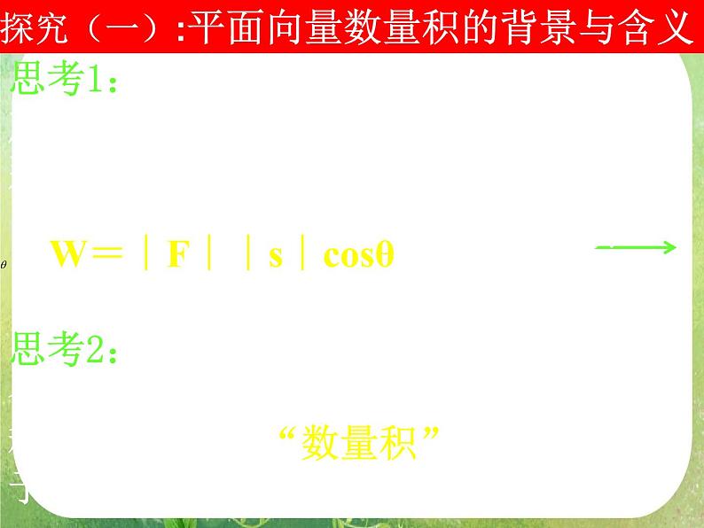 河南省洛阳市第二外国语学校高中数学新人教A版必修四课件：2.4.1平面向量数量积的物理背景及其含义04