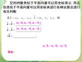 吉林省长岭县第四中学高一数学：《空间向量数量积的坐标表示》课件