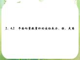 高一数学《2.4.2平面向量数量积的坐标表示、模、夹角》课件2新课程（新课标人教A版）必修四