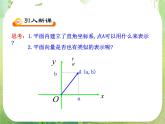 山东省冠县武训高中数学《2.3.2平面向量的正交分解及坐标表示、坐标运算》课件 新人教A版必修4