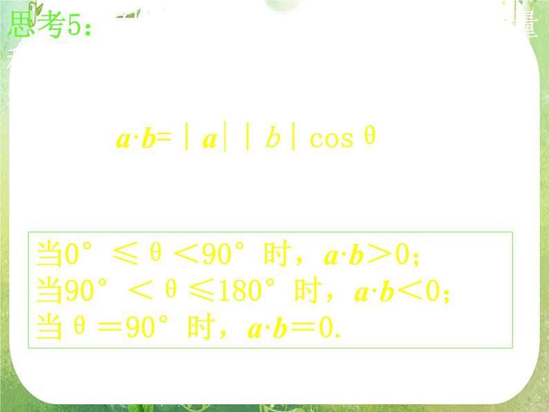 高一数学《2.4.1平面向量数量积的物理背景及其含义》课件新课程（新课标人教A版）必修四第6页