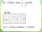 数学：1.5《函数y_Asin（ωx+φ）的图象》（2）课件（新人教A版必修4）