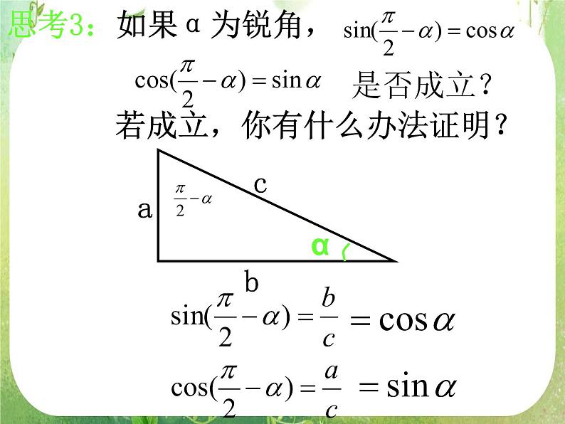 河南省平顶山市第三高级中学高一数学 1.3《诱导公式》课件2第5页
